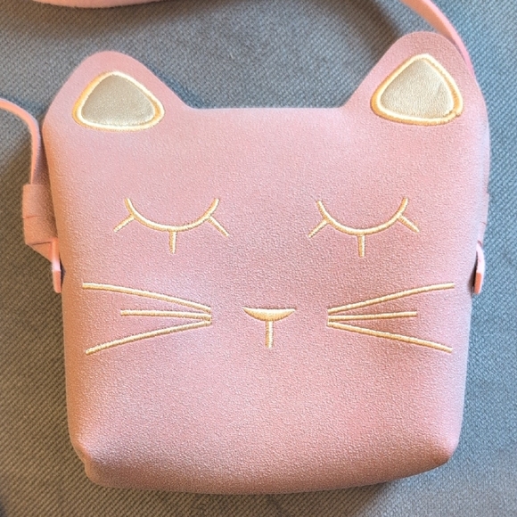 Cute Cat Little Girls Purse - Picture 3 of 9